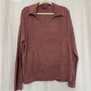 Barefoot Dreams Burgundy Pullover